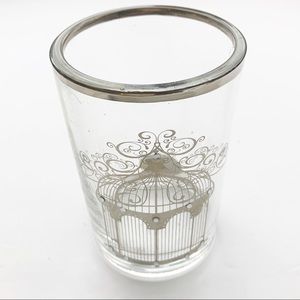 Bella Lux Decorative Glass Jeweled Cage Glass‎